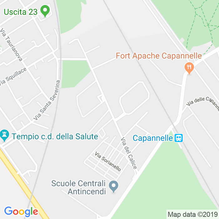 CAP di Via Del Calice a Roma