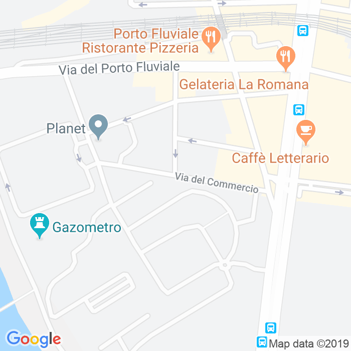CAP di Via Del Commercio a Roma