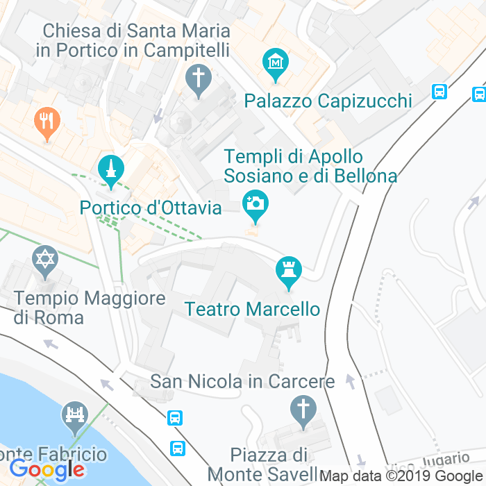 CAP di Via Del Foro Piscario a Roma