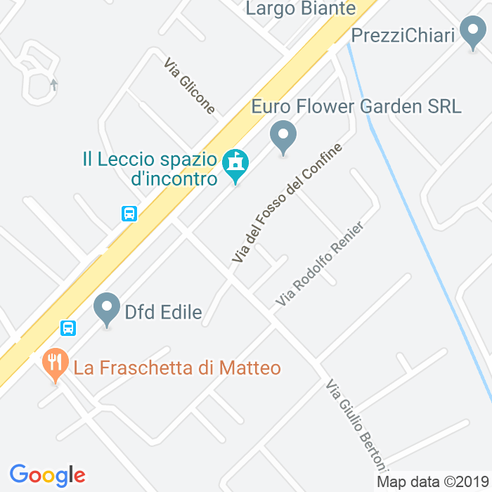CAP di Via Del Fosso Del Confine a Roma