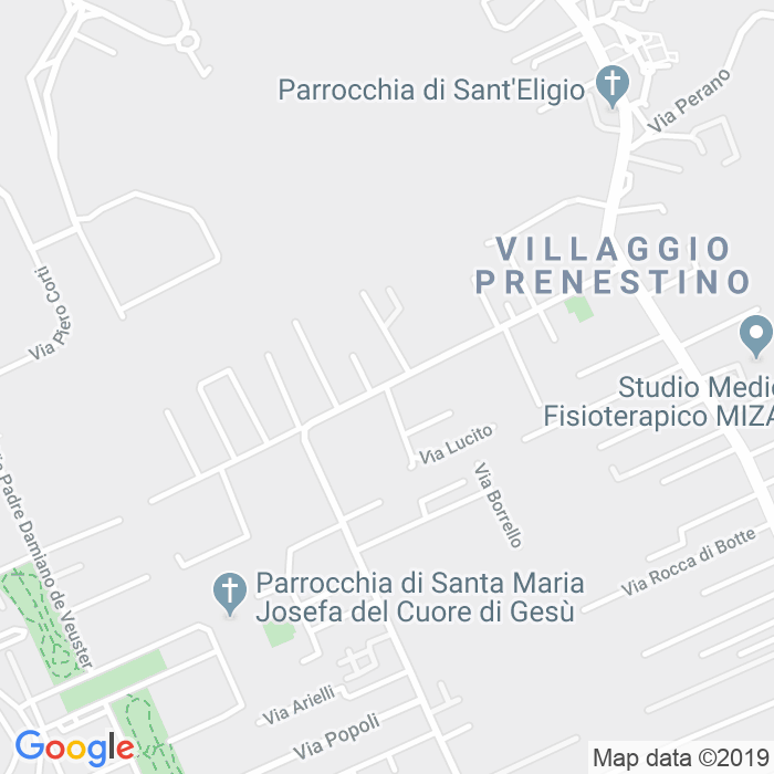 CAP di Via Del Fosso Scilicino a Roma