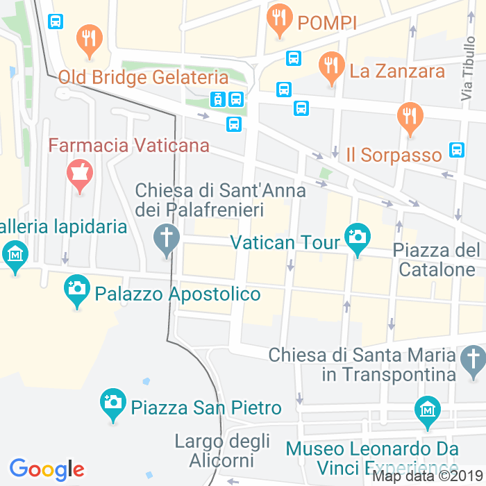 CAP di Via Del Mascherino a Roma