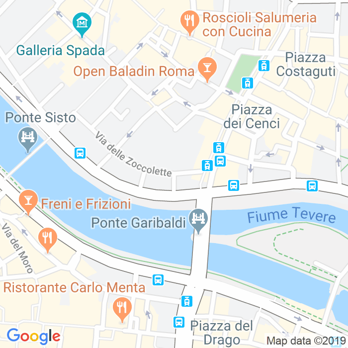 CAP di Via Del Melangolo a Roma