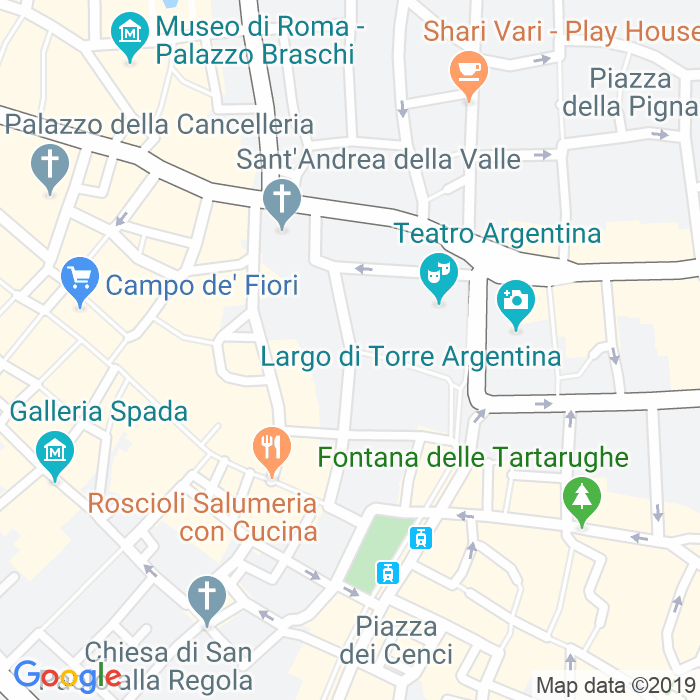 CAP di Via Del Monte Della Farina a Roma