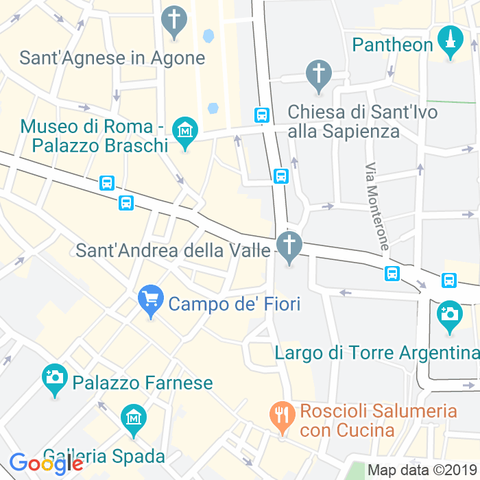CAP di Via Del Paradiso a Roma