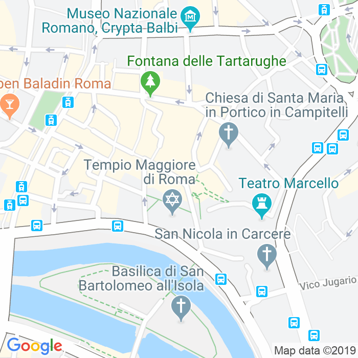CAP di Via Del Portico D'Ottavia a Roma