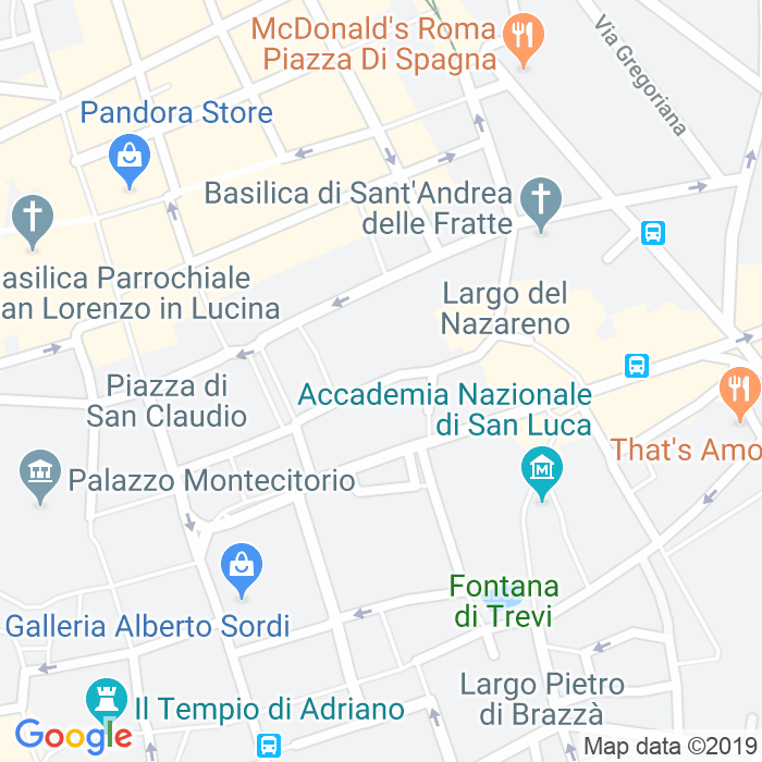 CAP di Via Del Pozzetto a Roma