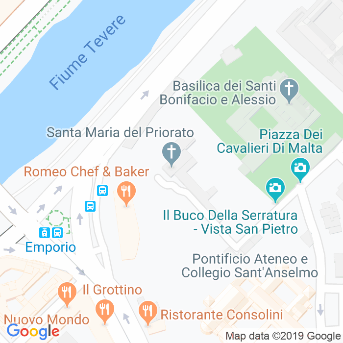 CAP di Via Del Priorato a Roma