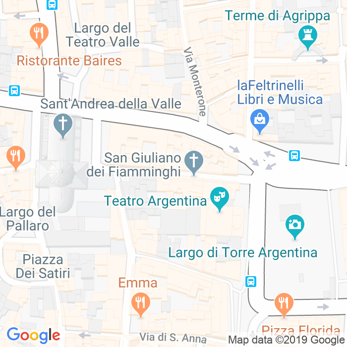 CAP di Via Del Sudario a Roma