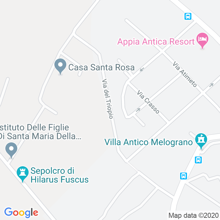 CAP di Via Del Triopio a Roma