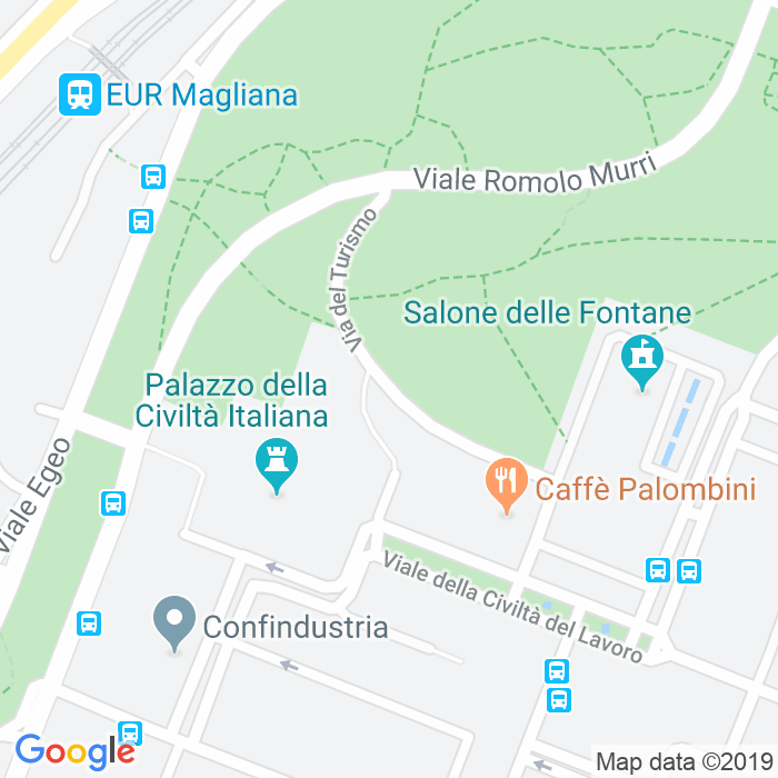CAP di Via Del Turismo a Roma