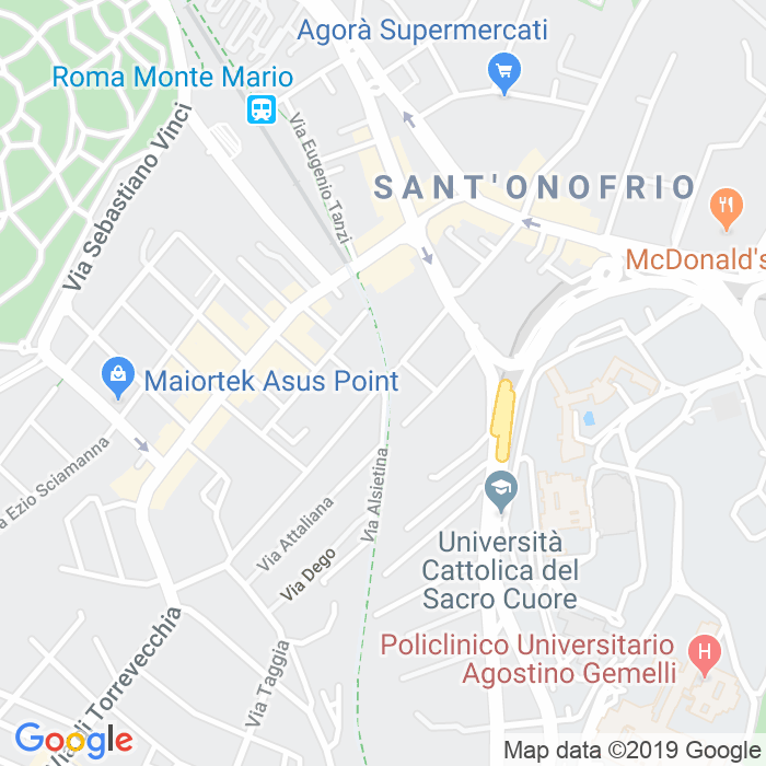 CAP di Via Dell Acquedotto Paolo a Roma