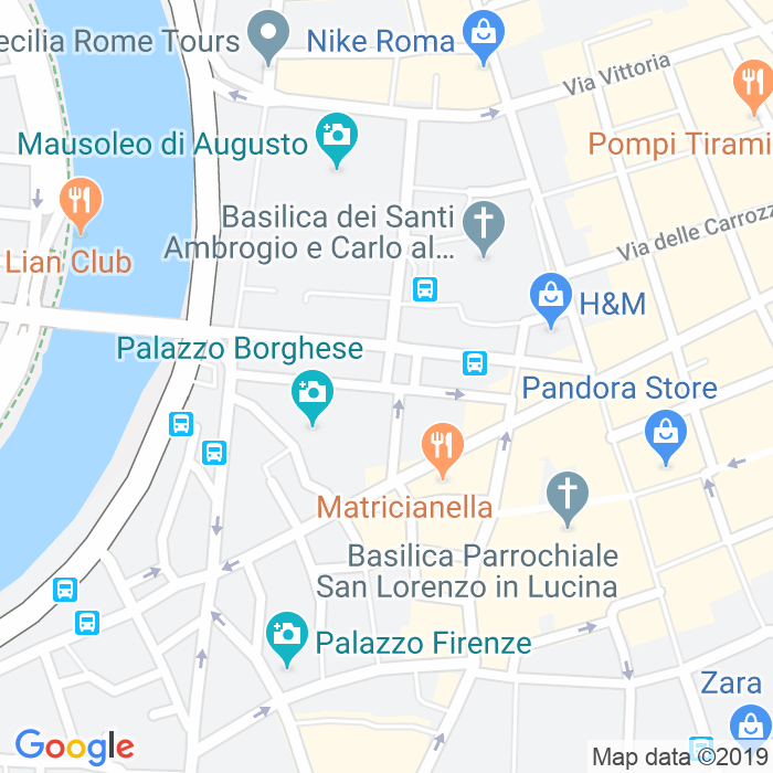 CAP di Via Dell Arancio a Roma