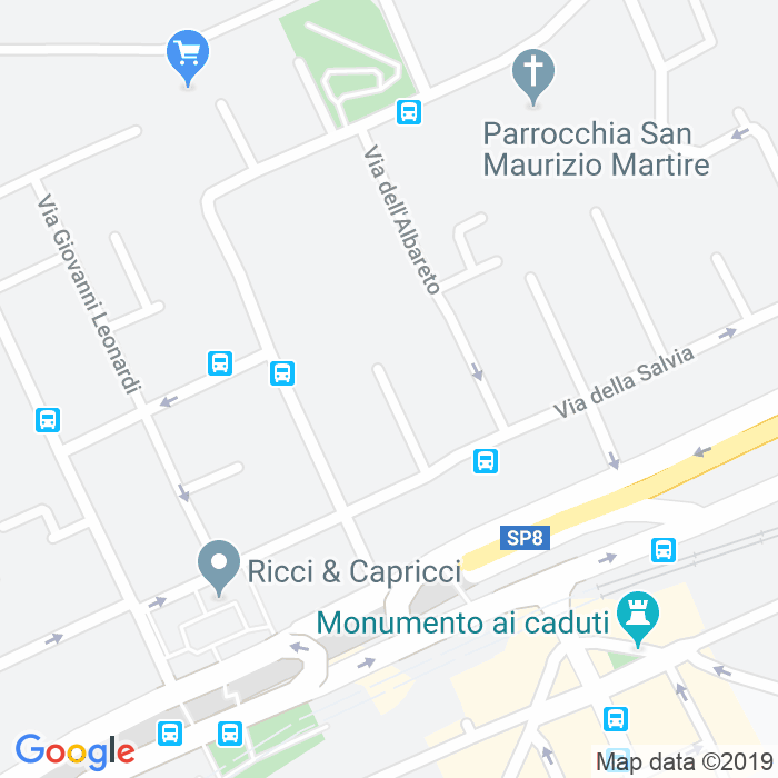 CAP di Via Dell Arbore a Roma