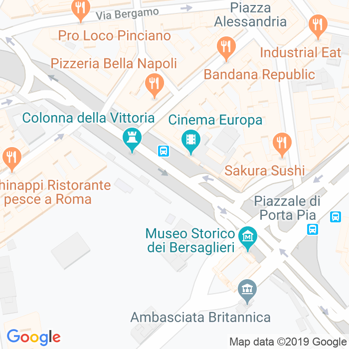 CAP di Via Della Breccia a Roma