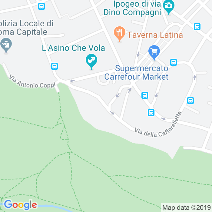 CAP di Via Della Caffarelletta a Roma