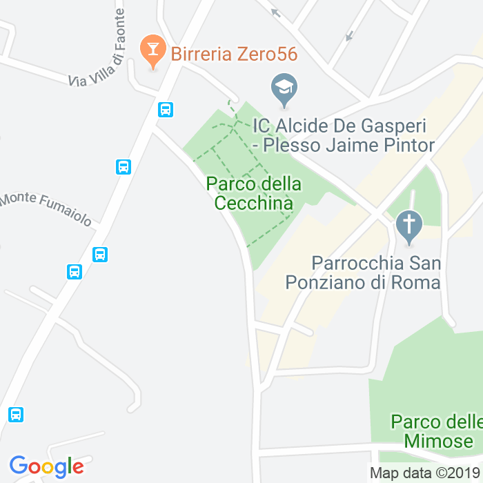 CAP di Via Della Cecchina a Roma