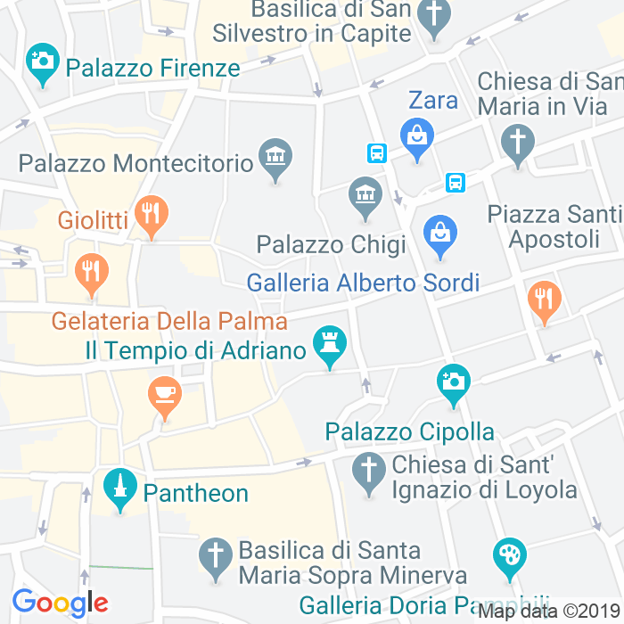 CAP di Via Della Colonna Antonina a Roma
