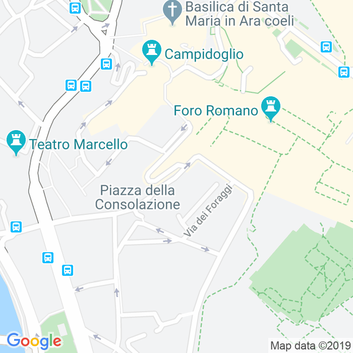 CAP di Via Della Consolazione a Roma