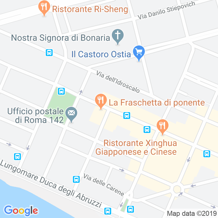 CAP di Via Della Corazzata a Roma