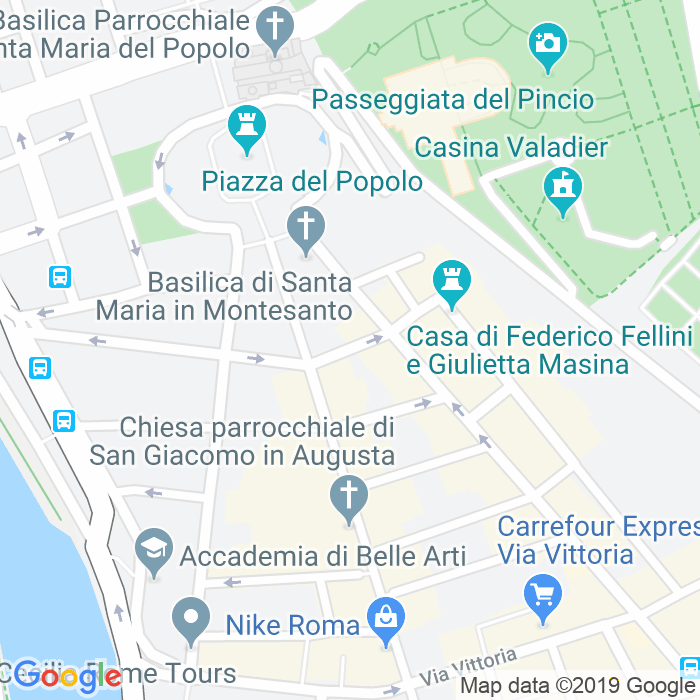 CAP di Via Della Fontanella a Roma