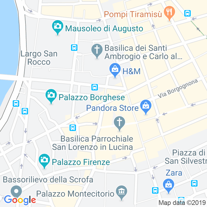 CAP di Via Della Fontanella Di Borghese a Roma