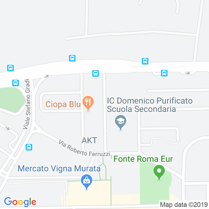 CAP di Via Della Fonte Meravigliosa a Roma