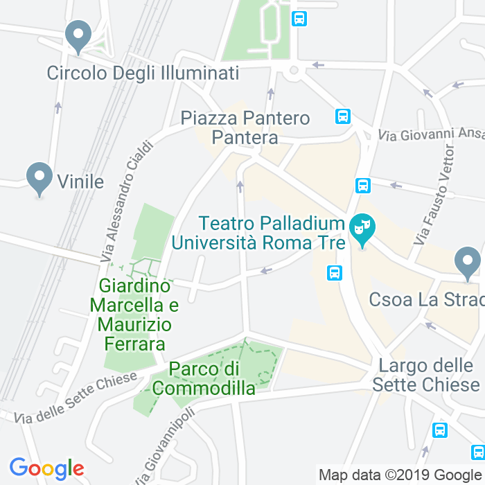 CAP di Via Della Garbatella a Roma