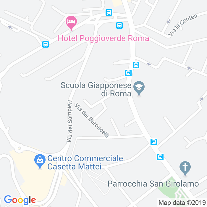 CAP di Via Della Gherardesca a Roma