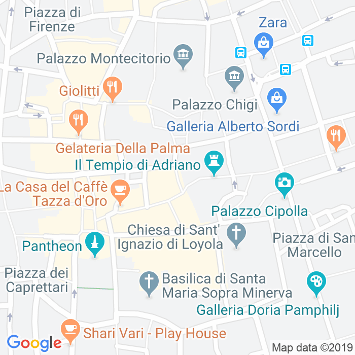 CAP di Via Della Guglia a Roma