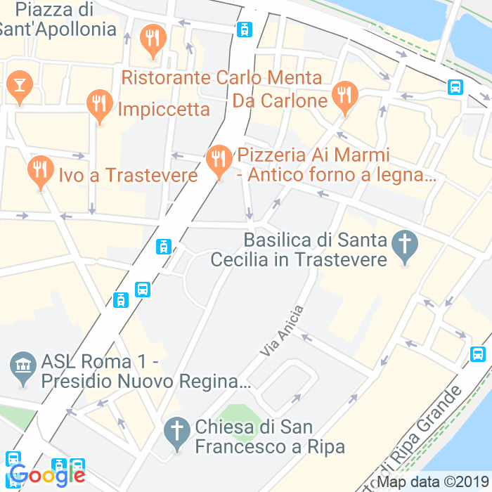 CAP di Via Della Luce a Roma