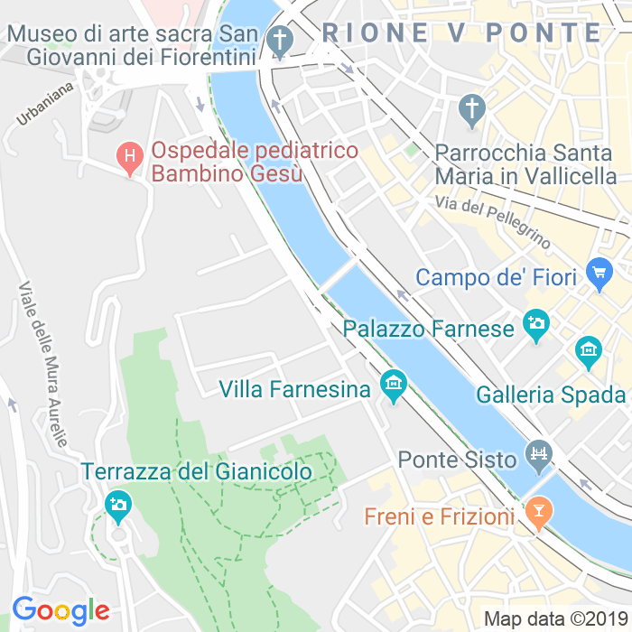 CAP di Via Della Lungara a Roma