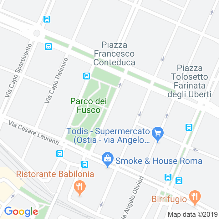 CAP di Via Della Mantica a Roma