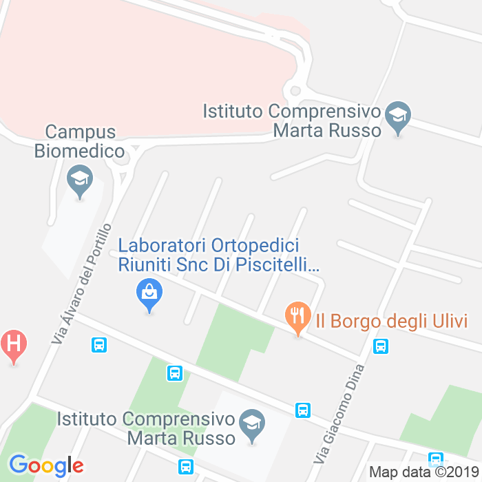CAP di Via Della Marginatura a Roma