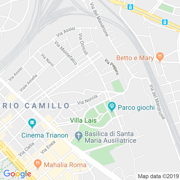 CAP di Via Della Marrana a Roma