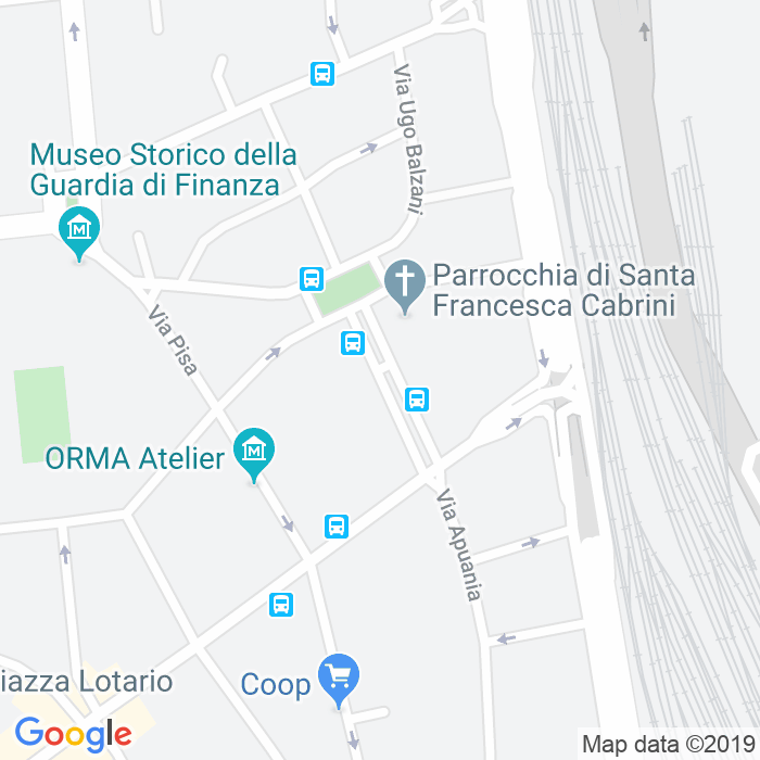 CAP di Via Della Marsica a Roma