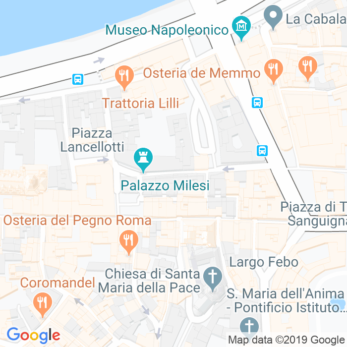 CAP di Via Della Maschera D'Oro a Roma