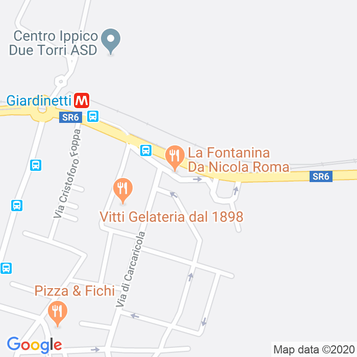 CAP di Via Della Massa Calciana a Roma