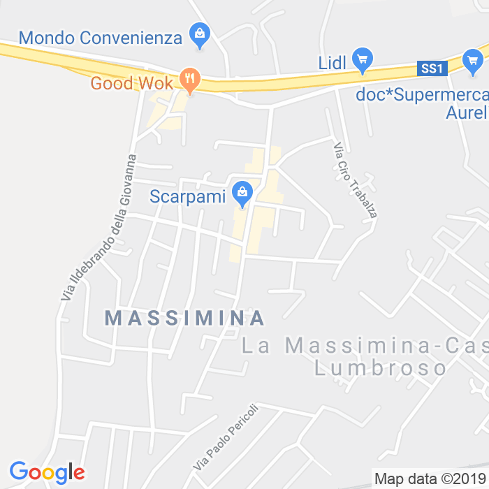 CAP di Via Della Massimilla a Roma