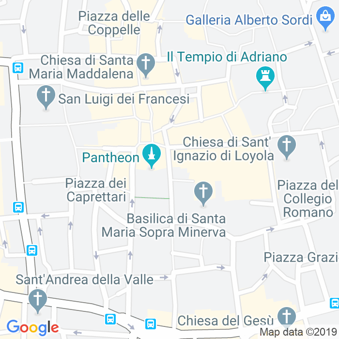 CAP di Via Della Minerva a Roma