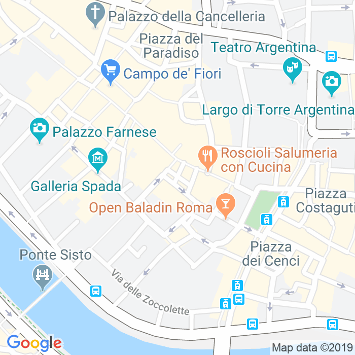 CAP di Via Della Pieta a Roma