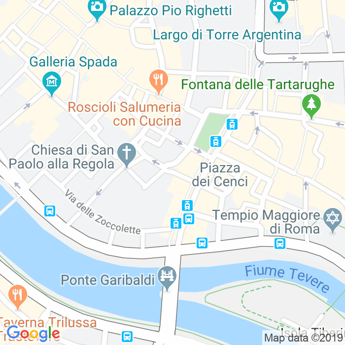 CAP di Via Della Seggiola a Roma