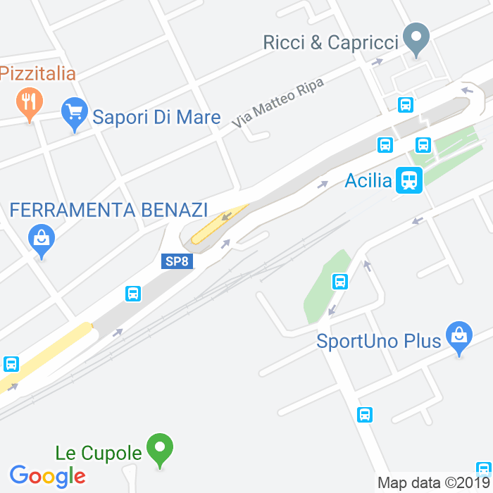 CAP di Via Della Stazione Di Acilia a Roma