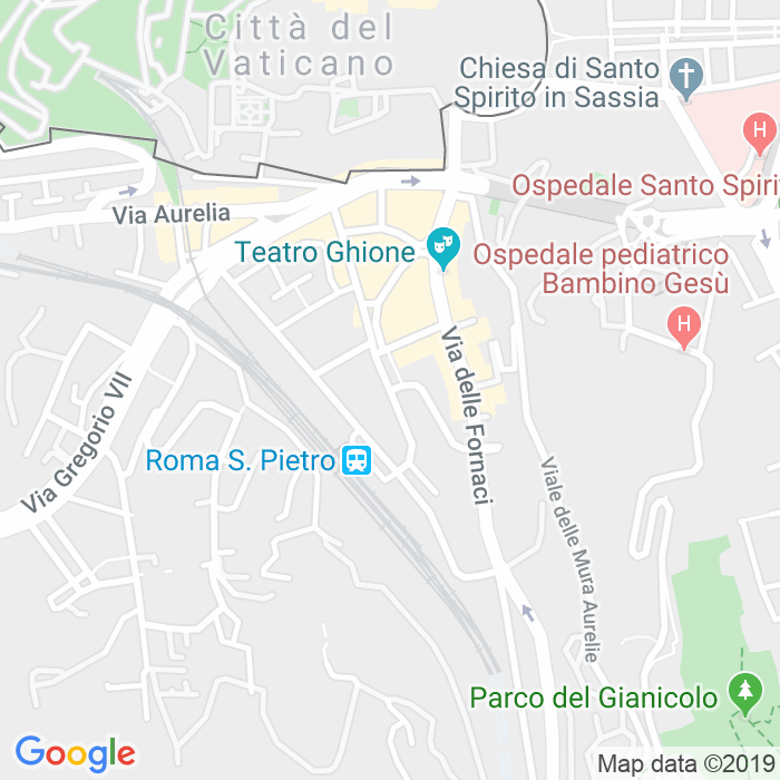 CAP di Via Della Stazione Di San Pietro a Roma