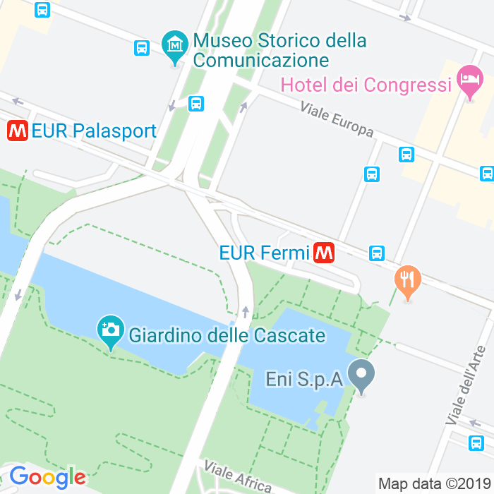 CAP di Via Della Stazione Enrico Fermi a Roma