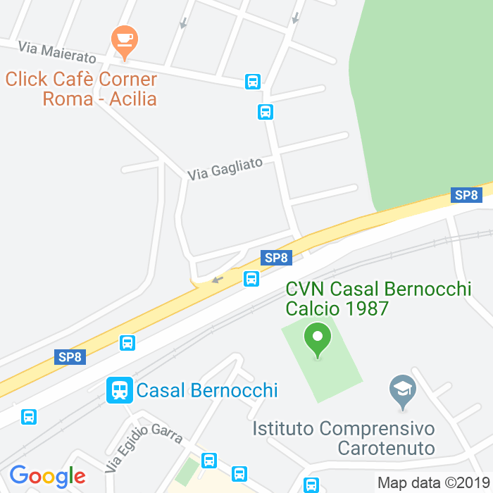 CAP di Via Della Tenuta Giano a Roma