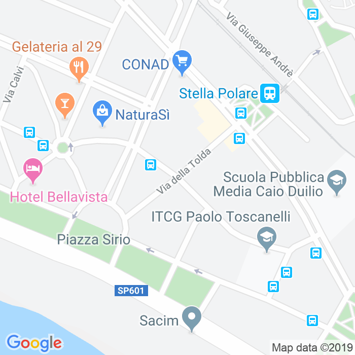CAP di Via Della Tolda a Roma