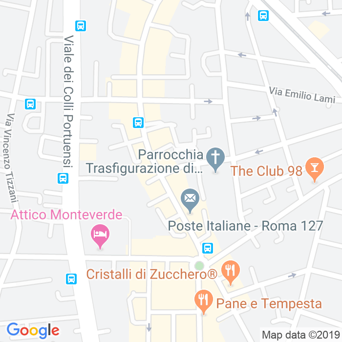 CAP di Via Della Trasfigurazione a Roma