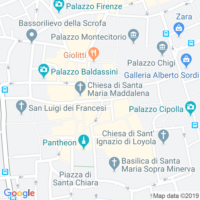 CAP di Via Delle Colonnelle a Roma