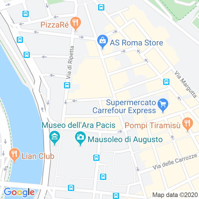 CAP di Via Delle Colonnette a Roma